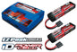 Traxxas EZ-Peak Dual Ladegerät & 2x 3S 5000mAh LiPo Akku Set (mit iD™) - 2990GX - RCXX - RC Racing Shop | RC Models | Tuning & Spare Parts for Professionals