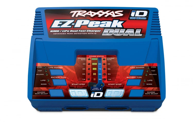 Traxxas EZ-Peak Dual Ladegerät & 2x 3S 5000mAh LiPo Akku Set (mit iD™) - 2990GX - RCXX - RC Racing Shop | RC Models | Tuning & Spare Parts for Professionals