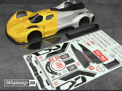 Bittydesign 499R 1/10 LMH Body – 190 mm – BDLMH-190499R