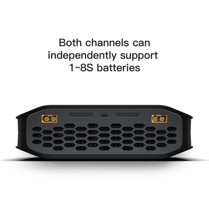 ISDT K4 LiPo Charge/Discharge Cycle Mode Smart Charger - AC 400W / DC 600Wx2 / with Smart Remote Mobile Operation - RCXX - rc racing for professionals