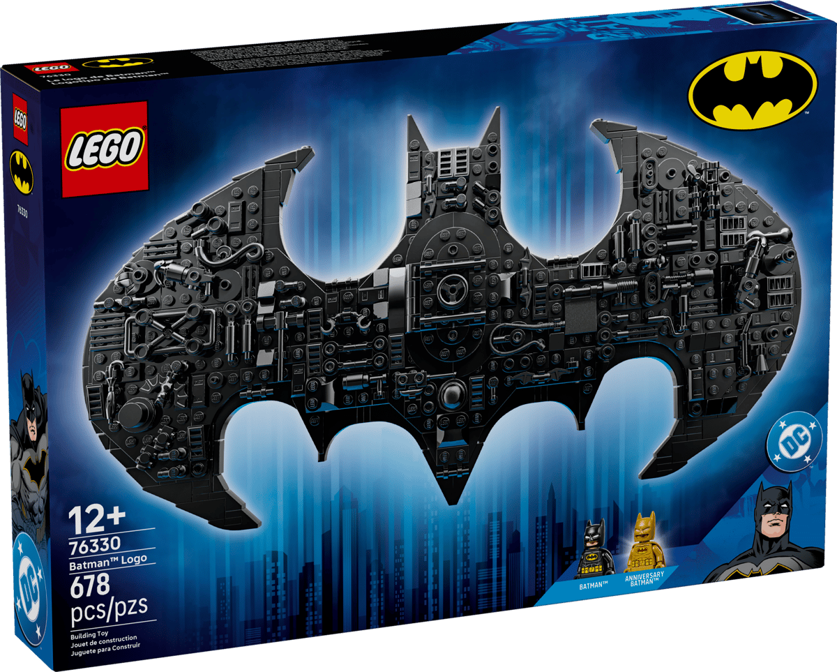 Logo Batman Lego DC - 76330