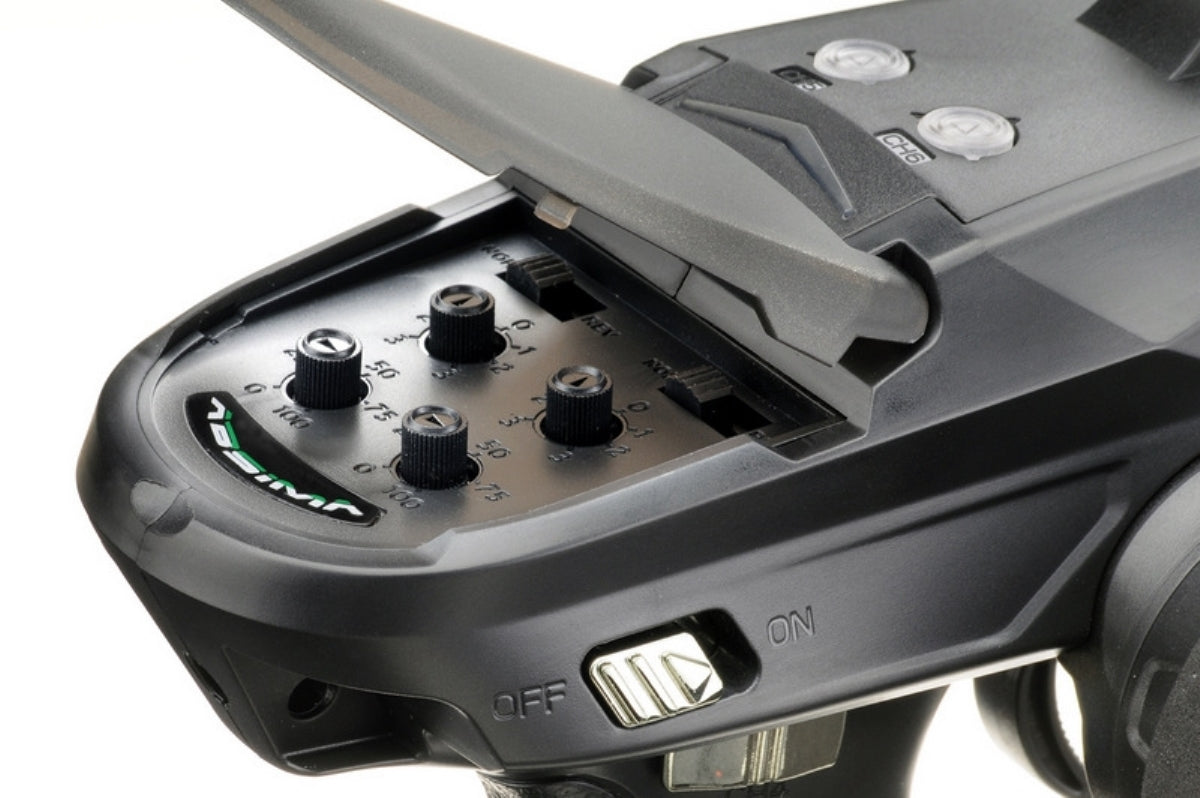 Absima 6-Kanal Fernsteuerung CR6S 2.4 GHz inkl. Empfänger - AB2000009 - RCXX - RC Racing Shop | RC Models | Tuning & Spare Parts for Professionals