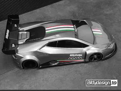 Bittydesign AGATA 1/12 GT Body - BDGT12-AGT