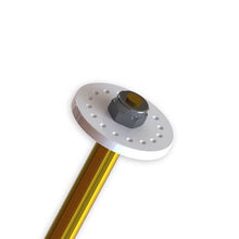 Tekno Shock Piston Blanks (CNC, flat/tapered, 16 dimples) - TKR6160