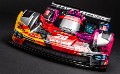 ZooRacing HYRAX 1/10 Hyper Car Body 0.7mm - ZR-0020