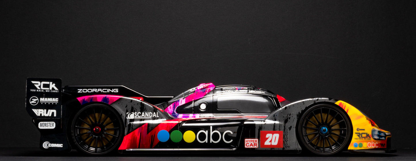 ZooRacing HYRAX 1/10 Hyper Car Body 0.7mm - ZR-0020