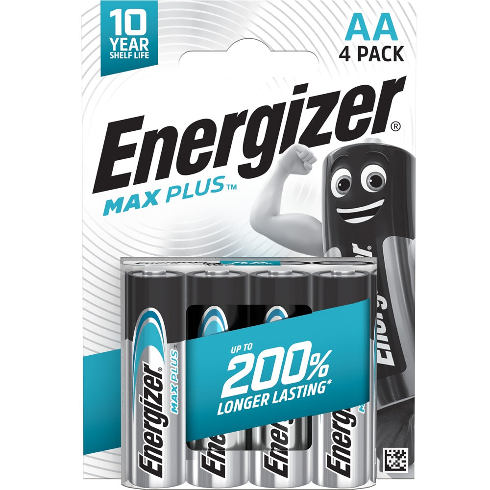 Piles alcalines AA ENERGIZER® MAX PLUS™