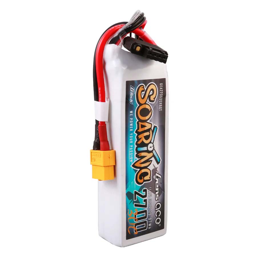 Gensace Soaring LiPo 3S 11.1V-2700-30C(XT60) 103x34x25mm 190g G-Tech