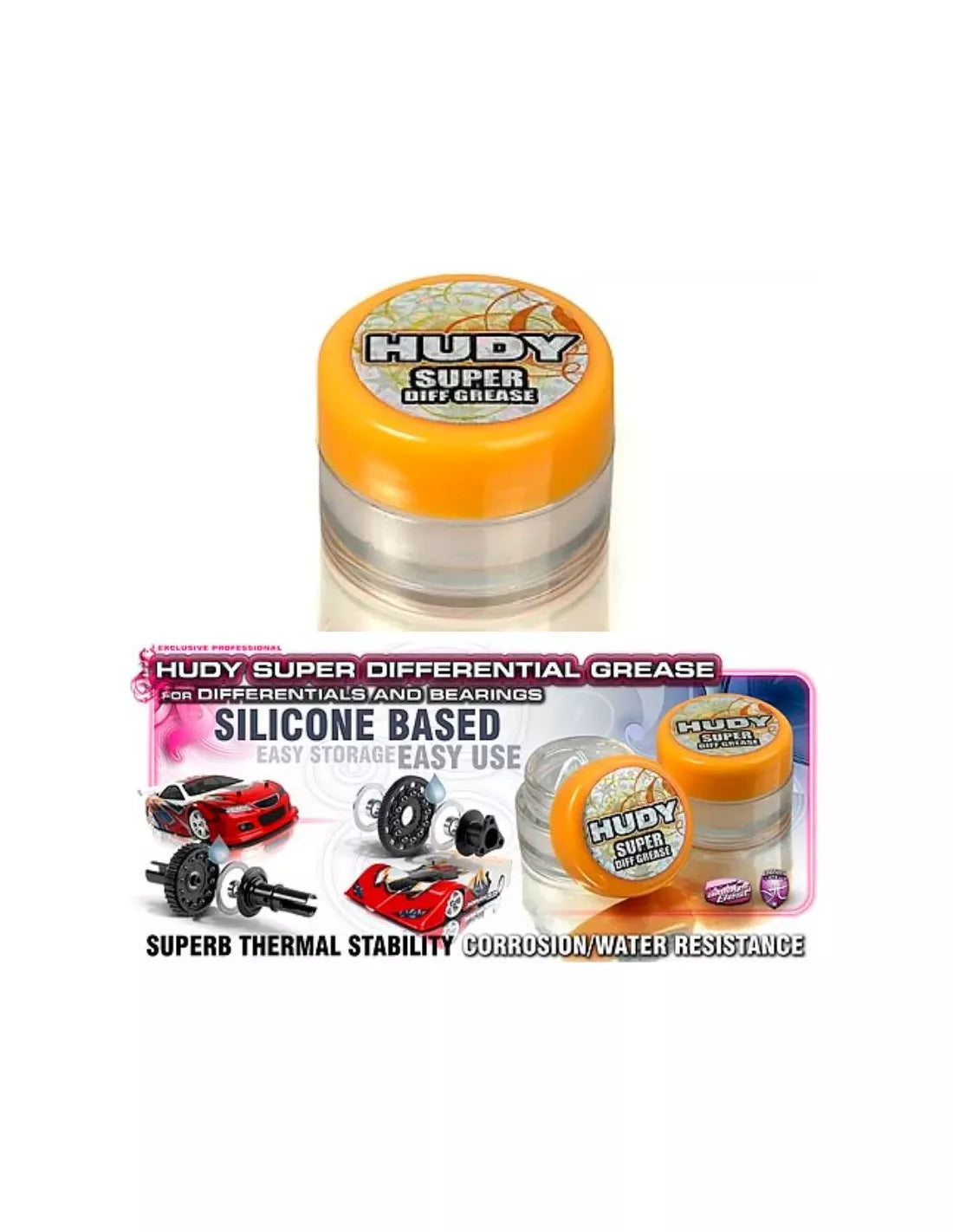 Hudy Super Diff Grease - H106212 - RCXX - rc racing for professionals
