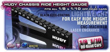 Hudy Chassis Ride Hight Gauge 17-30mm for Offroad 1/10 & 1/8 - H107720 - RCXX - rc racing for professionals