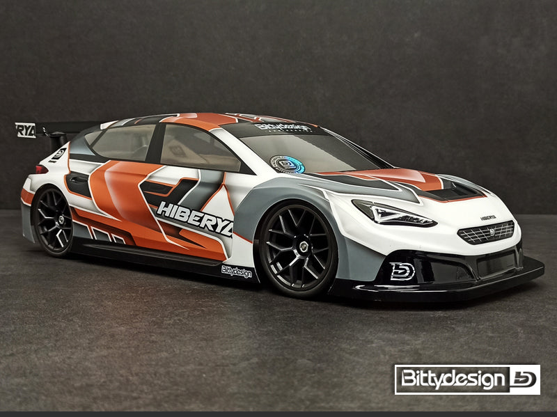 Bittydesign HIBERYA 1/10 FWD Body - 190mm - BDFWD-190HBY