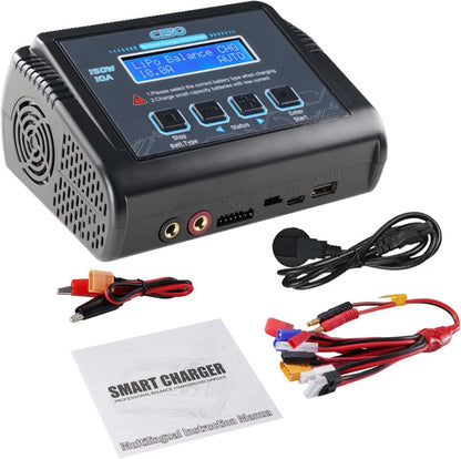 HTRC Ladegerät C150 150W (10A) - HTRC-C150 - RCXX - RC Racing Shop | RC Models | Tuning & Spare Parts for Professionals