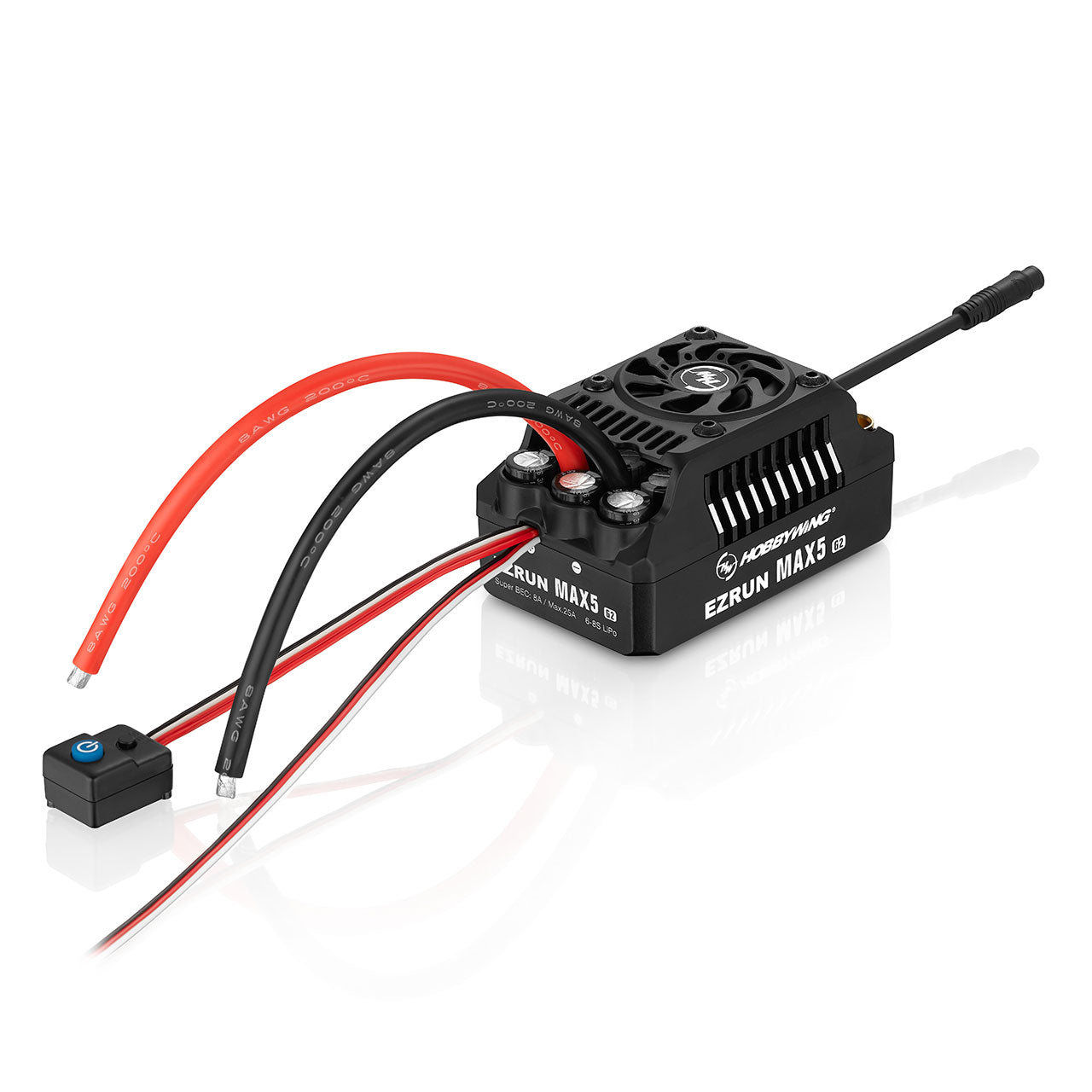Hobbywing EZRUN MAX5 HV G2 – 250A Brushless ESC 6-12S