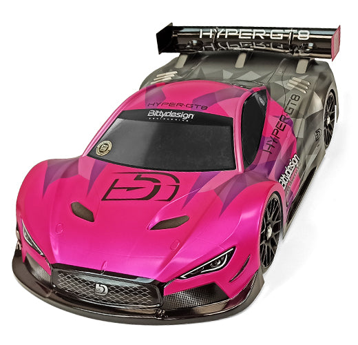 Bittydesign HYPER-GT8 1/8 GT Body - 325mm - BDGT8-HYP