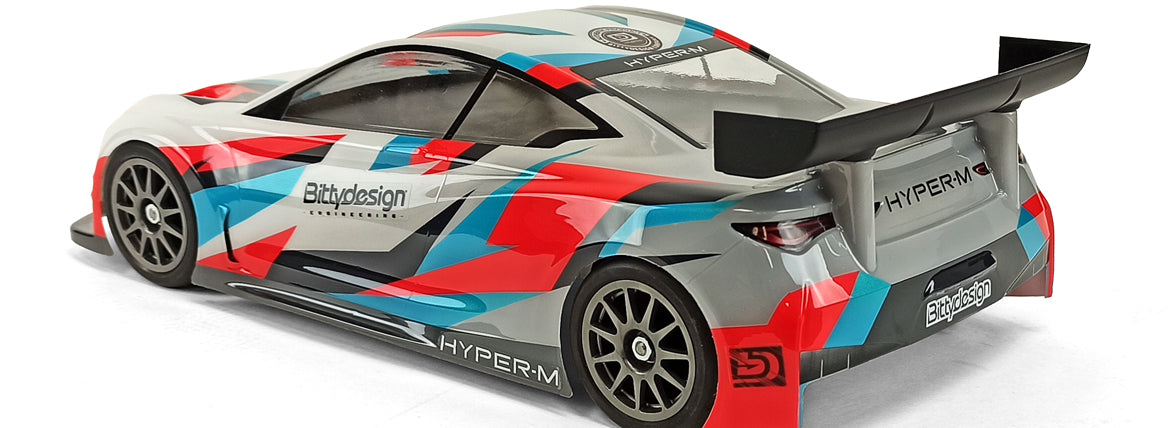 Bittydesign HYPER-M 1/10 M-Chassis Body - Mini - BDTC-HYPM