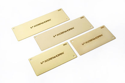 Koswork Batteriegewicht Shorty 94x46x0.6mm - 22g - KOS04221