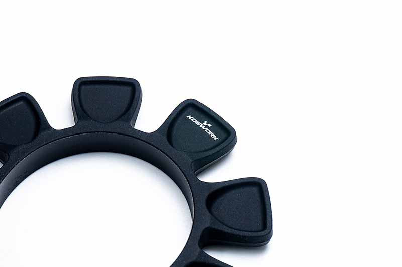 Koswork Tire Glue Bands UFO High Strength 1:8 Buggy (4) Black – KOS14605BK