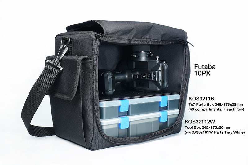 Sac pour voiture miniature 1/16, 1/18 et voiture Mini-Z 1/24 / Sac multifonction pour émetteur