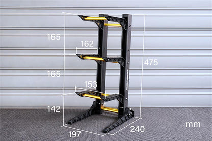 RC Car Display Rack (fuer 3 Modelle) 200x240x475mm