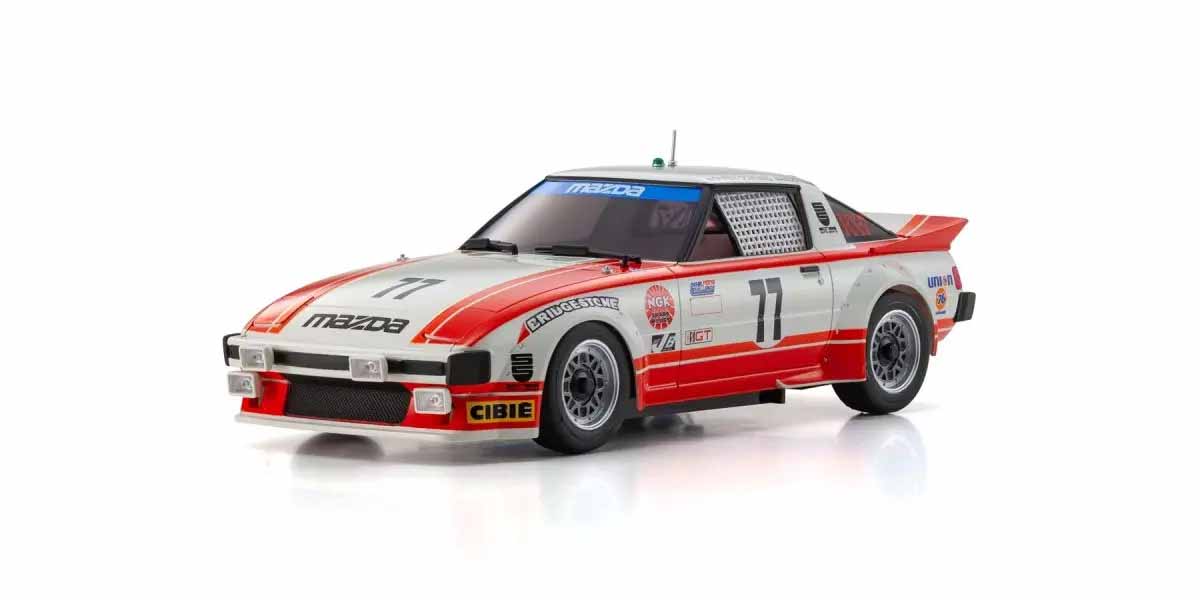 Kyosho Mini-Z MR04 RWD Mazda Savanna RX-7 Daytona'79 No.77 (N-MM2/KT)