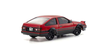 Kyosho First Mini-Z 1:28 Toyota Sprinter Trueno AE86 RD/BK