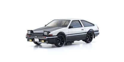 Kyosho First Mini-Z 1:28 Initial-D Sprinter Trueno AE86 WH/BK Carbon