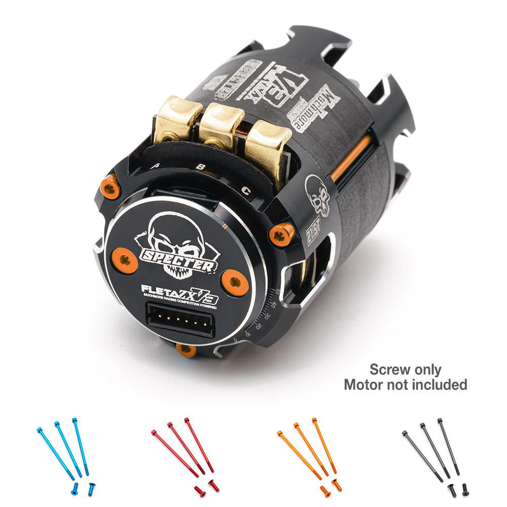 MUCHMORE FLETA ZX V3 Case & Timing cap Aluminum Screw Set