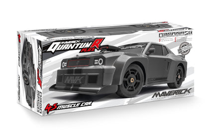 Maverick QuantumR Flux 4S 1/8 4WD Muscle Car - Grey - MV150311 - RCXX - RC Racing Shop | RC Models | Tuning & Spare Parts for Professionals