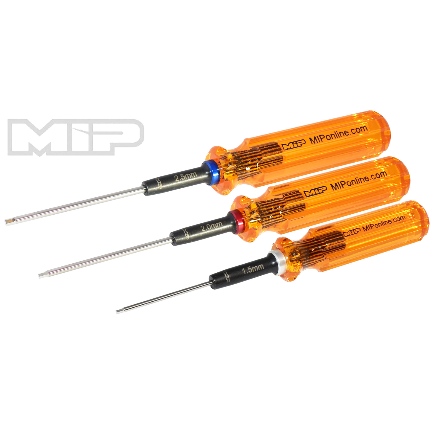 MIP Hex Driver Wrench Set Gen 2, Metric (3), 1.5mm, 2.0mm, & 2.5mm - #9602