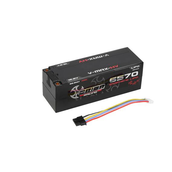 Team Orion Racing V-Max-HV Graphene Tech 6570 15.2V 4S 128C - RCXX - RC Racing Shop | RC Models | Tuning & Spare Parts for Professionals