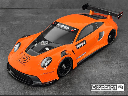 Bittydesign P-GT3R 1/10 Touring Body - 190mm - BDGT-190PGT3R