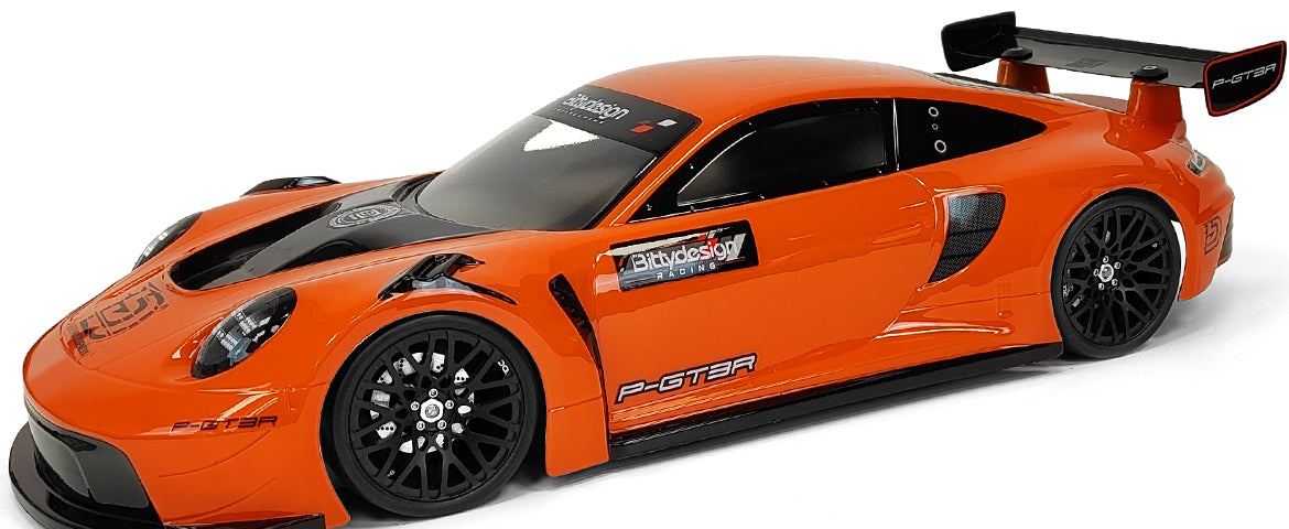 Bittydesign P-GT3R 1/10 Touring Body - 190mm - BDGT-190PGT3R