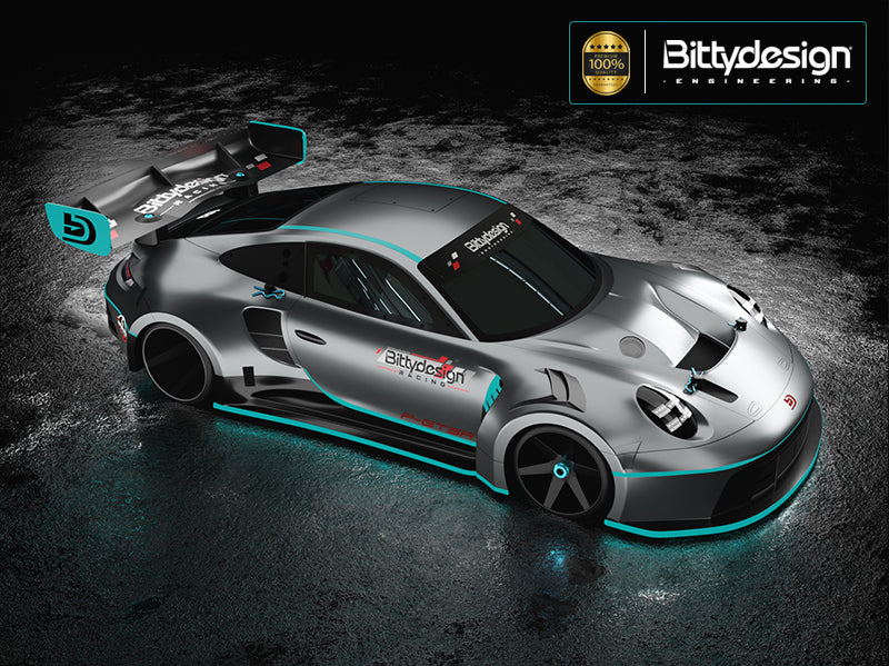 Bittydesign P-GT3R 1/12 GT12 Onroad Body Shell  - BDGT12-PGT3R