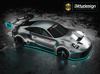 Bittydesign P-GT3R 1/12 GT12 Onroad Body Shell  - BDGT12-PGT3R