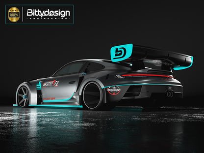 Bittydesign P-GT3R 1/12 GT12 Onroad Body Shell  - BDGT12-PGT3R