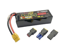 Batterie LiPo 4S 14,8 V 8000 mAh - 100 C rose extrême pour le bashing, dimensions : 157 x 53 x 42 mm, poids : 760 g