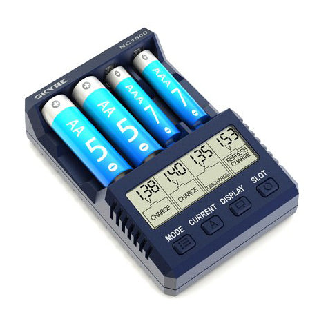 SkyRC NC1500 Charger AA/AAA NiMH USB - SK-100154 - RCXX - RC Racing Shop | RC Models | Tuning & Spare Parts for Professionals