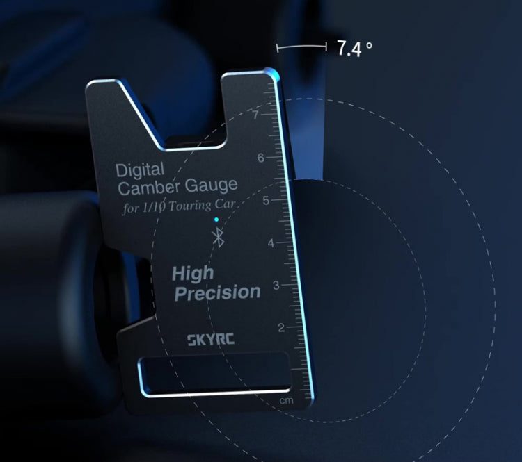 SkyRC Camber Gauge Digital Bluetooth - CTG-015 - RCXX - RC Racing Shop | RC Models | Tuning & Spare Parts for Professionals
