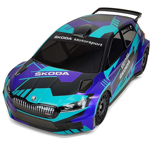 Bittydesign SKODA Fabia RS Rally2 1/10 Body - 190mm - BDRX