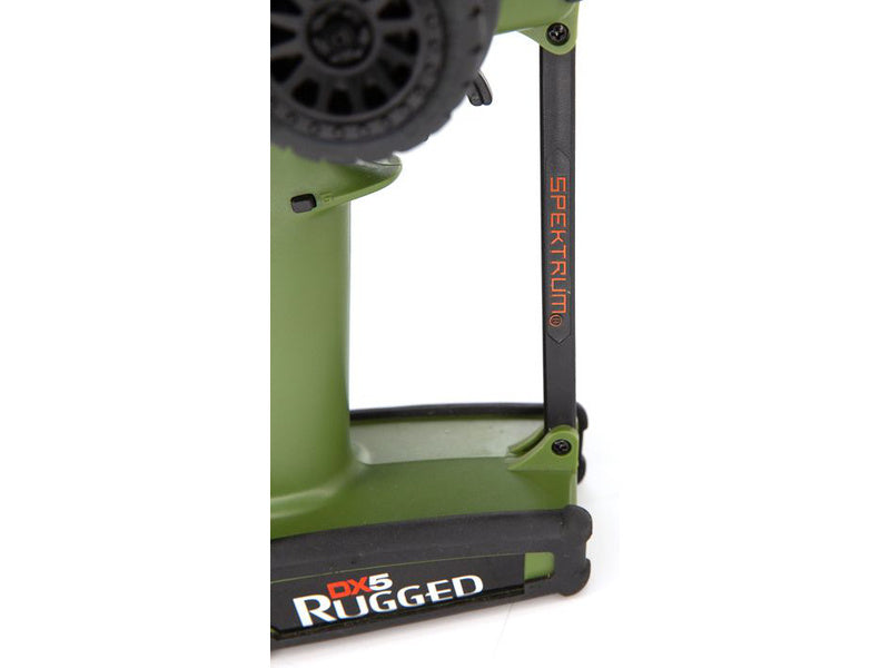 Spektrum DX5 Rugged DSMR Transmitter without Receiver (Green) - SPMR5200GEU - RCXX - RC Racing Shop | RC Models | Tuning & Spare Parts for Professionals