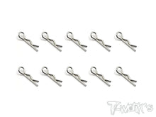 T-Works TA-121S Bent Body Clips S (10) - RCXX - rc racing for professionals