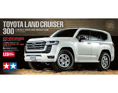 Tamiya Toyota Land Cruiser 300 (CC-02) 1/10 Scale Crawler ohne ESC - 58688A