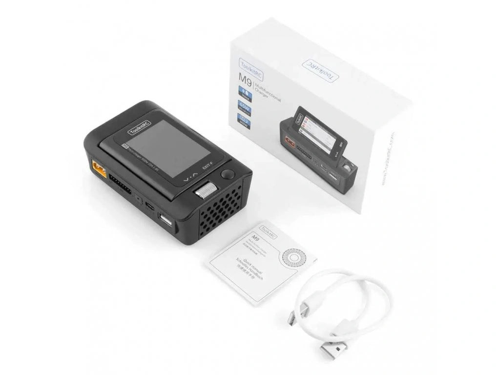 ToolkitRC M9 LiPo 1-8S 20A Charger DC 7-35V - TK11900 - RCXX - RC Racing Shop | RC Models | Tuning & Spare Parts for Professionals