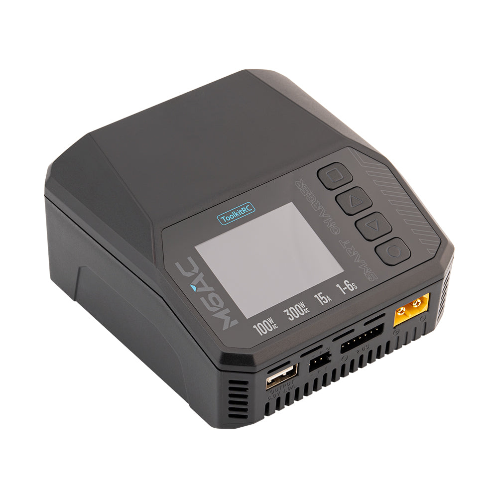 ToolkitRC M6AC LiPo 1-6S 15A Charger AC/DC - TK13800 - RCXX - RC Racing Shop | RC Models | Tuning & Spare Parts for Professionals