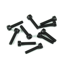 Tekno M3x10mm Cap Head Screws (black, 10pcs) - TKR1523