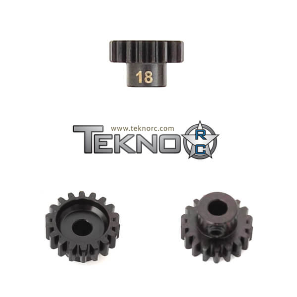 Tekno M5 Pinion Gear (18t, MOD1, 5mm bore, M5 set screw)  - TKR4178