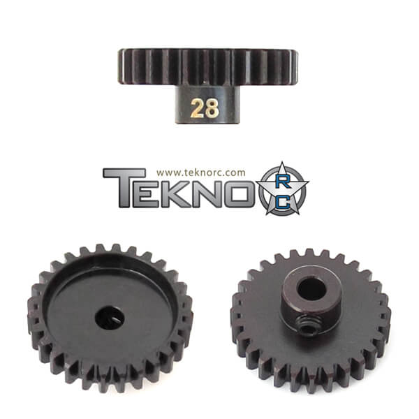 Tekno M5 Pinion Gear (28t, MOD1, 5mm bore, M5 set screw)  - TKR4188