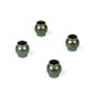 Tekno Pivot Balls (5.8mm, no flange, brake/strng link, aluminum, 4pcs, EB48) - TKR5058A