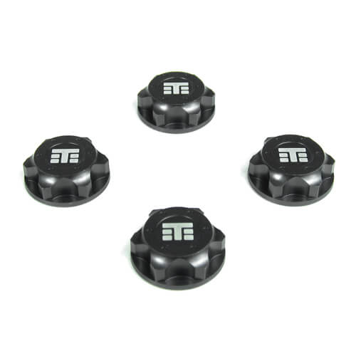 Tekno Wheel Nuts (T Logo, 17mm, serrated, M12x1.0, 4pcs) - TKR5116B