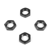 Tekno Wheel Nuts (serrated, gun metal ano, 4pcs, EB48) - TKR5116